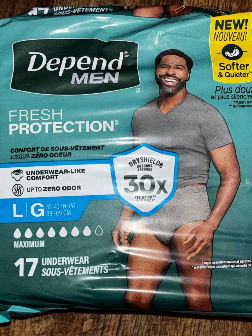 Depend Men Underwear